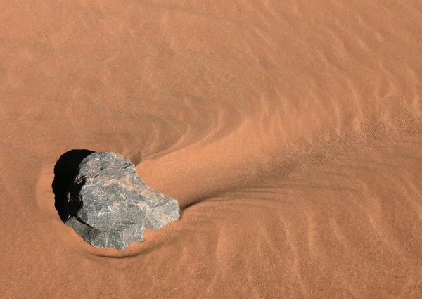 "sailing "stone, New Mexico desert — стоковое фото