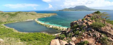 Binbaşı, plaj - saint kitts bay