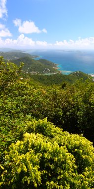 tortola panoramik manzaralı