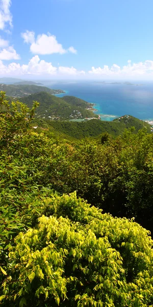Tortola panoramik manzaralı — Stok fotoğraf
