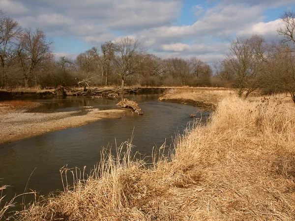 Río Kishwaukee en Illinois —  Fotos de Stock