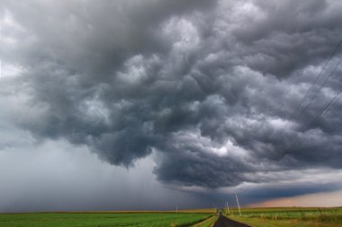 Severe Thunderstorm in Illinois clipart