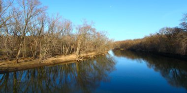 Kishwaukee River in Illinois clipart