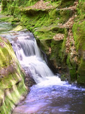 Waterfall - Wisconsin Dells clipart