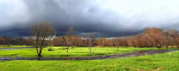 Våren thunderstorm - illinois — Stockfoto