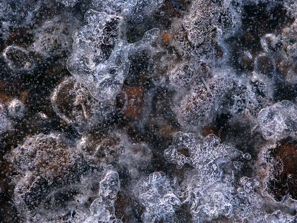 Ice mönster bakgrund — Stockfoto