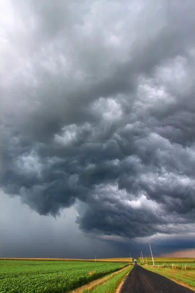 イリノイ州で激しい雷雨 — ストック写真
