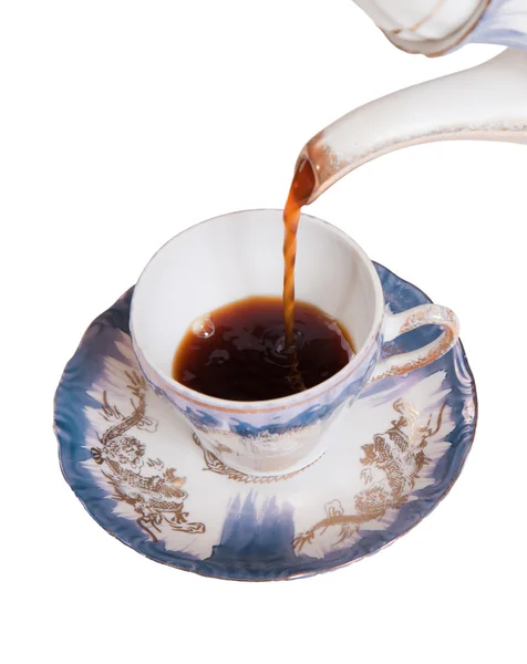 stock image Fine china coffee