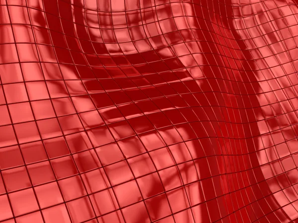 Kırmızı plastik kiremit — Stok fotoğraf