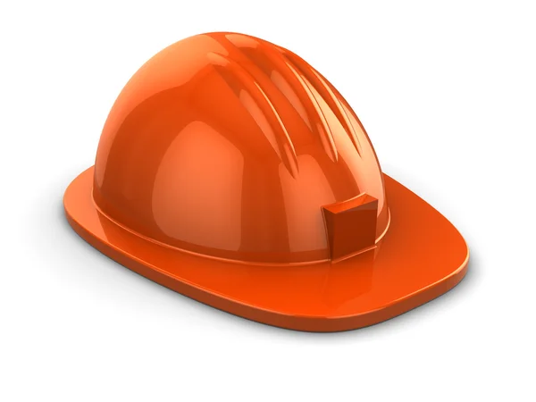 Cappello rigido arancione — Foto Stock