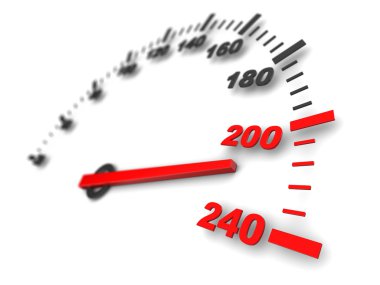 Speed meter clipart