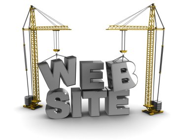 Web building clipart