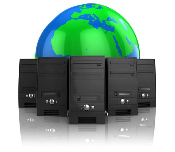 Internet servers — Stock Photo, Image