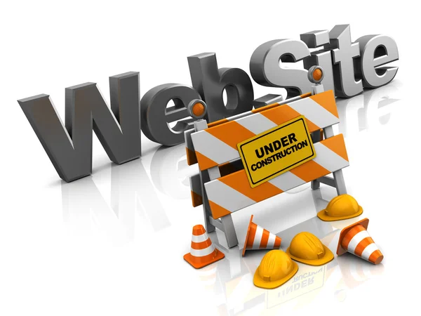 Website construction — Stock Photo, Image