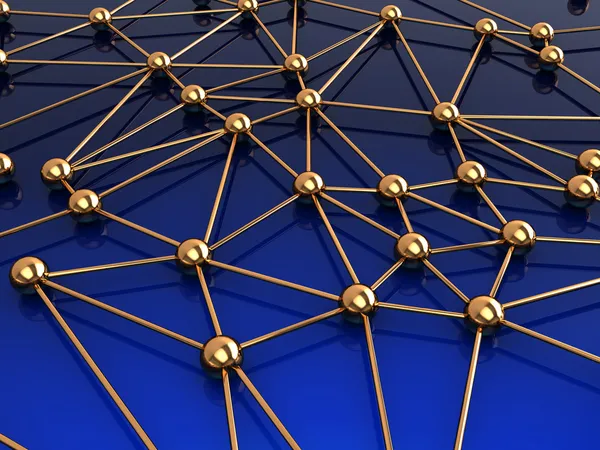 Network structure — Stock Photo, Image