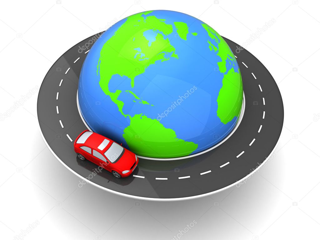 Car around world