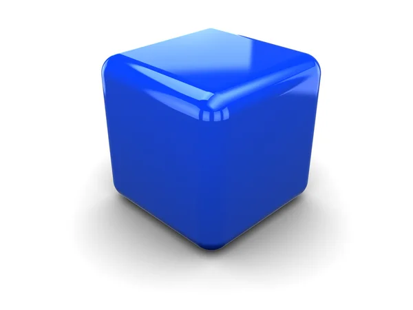 Plastic cube — Stock Photo, Image
