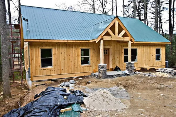 Small House Under Construction — Stock Photo, Image