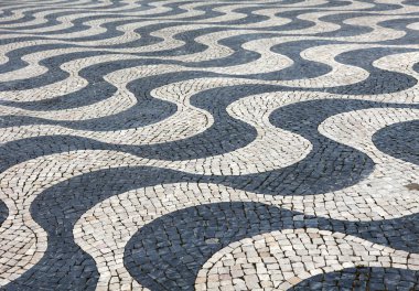 Lisbon pavement clipart