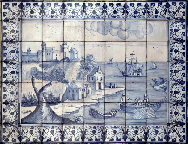 Lisbon-Azulejos — Stockfoto