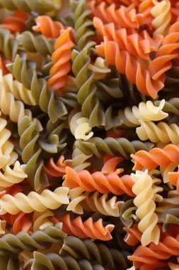 Colorful pasta