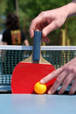 pingpong masaya tenis raketi dostum.