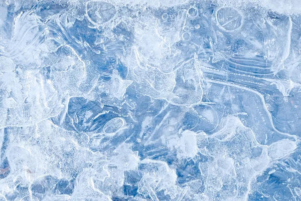 抽象的冷冻的水背景 — 图库照片