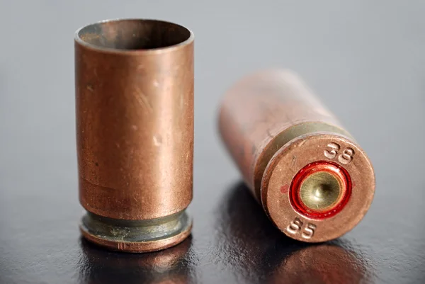 Bullet cartridge närbild — Stockfoto