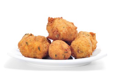Cod fritters clipart