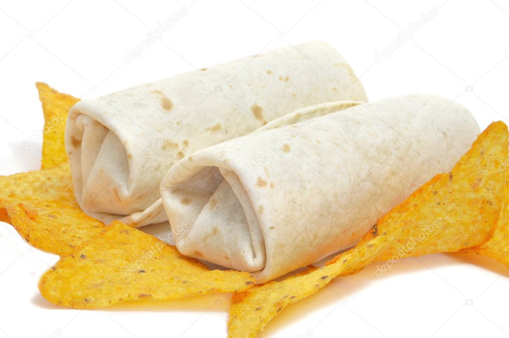 Burritos and nachos
