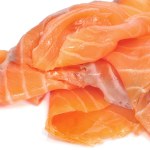 Smoked salmon slices - Free Stock Image