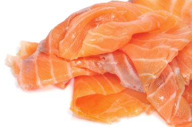 Smoked salmon clipart