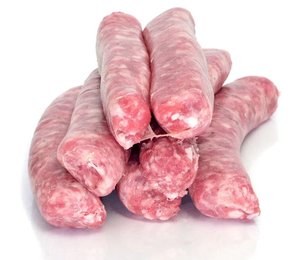 Saucisses de viande de porc — Photo