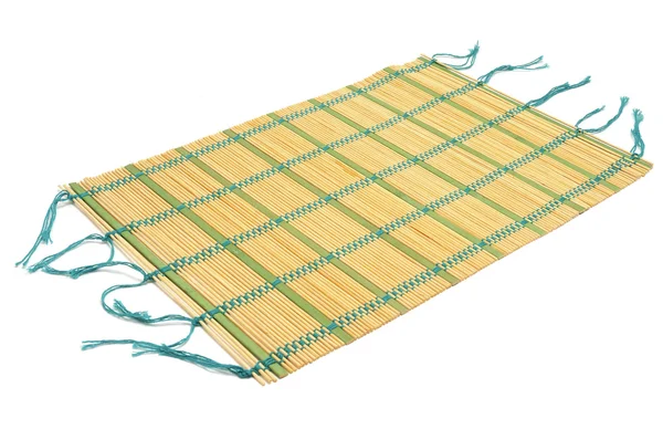 En makisu, en japansk bambu matta — Stockfoto