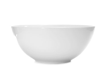 White bowl clipart