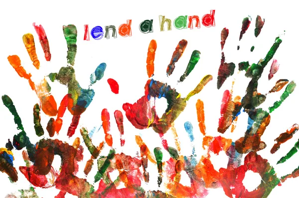 Lend a hand — Stock Photo, Image
