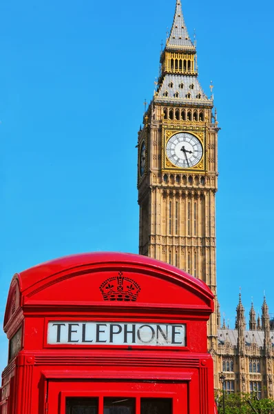 Big Ben，London，United Kingdom — 图库照片
