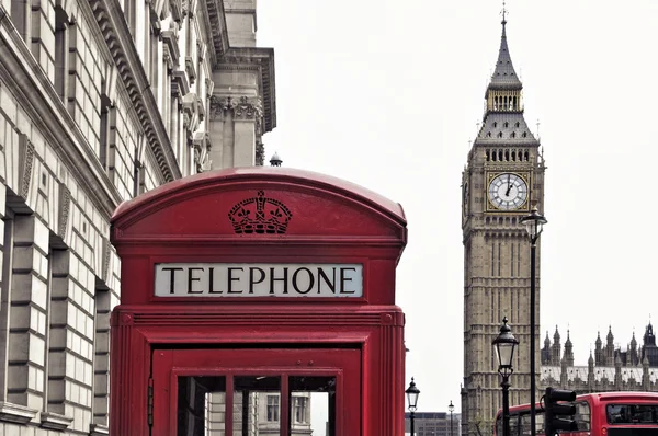 Big Ben，London，United Kingdom — 图库照片