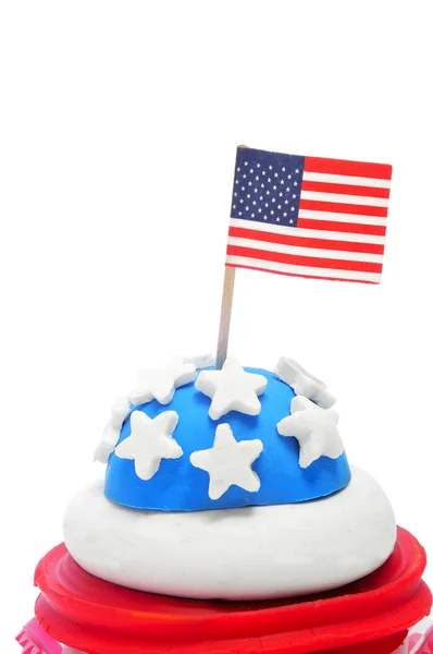 Amerikanska cupcake — Stockfoto