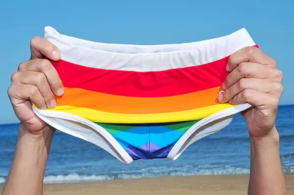 Gay beach — Stock Photo, Image