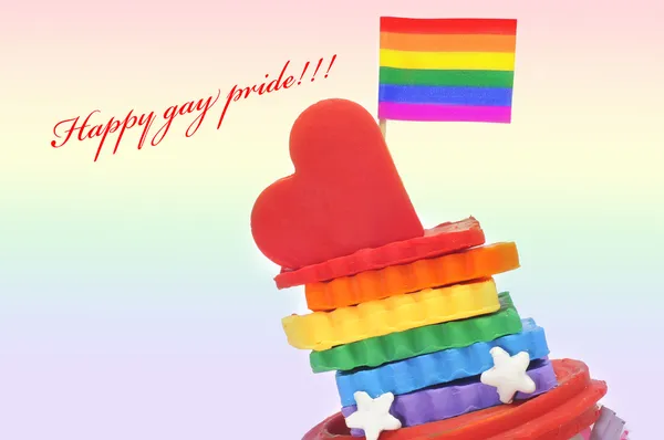 Šťastné gay hrdosti — Stock fotografie