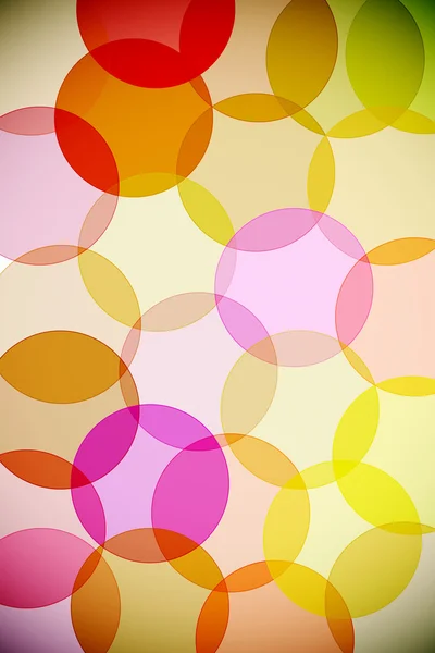 Färgglada cirklar bakgrund — Stockfoto