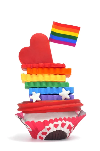 Gay cupcake — Foto de Stock