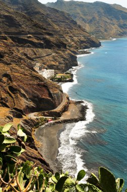 gaviotas plaj tenerife, Kanarya Adaları, İspanya