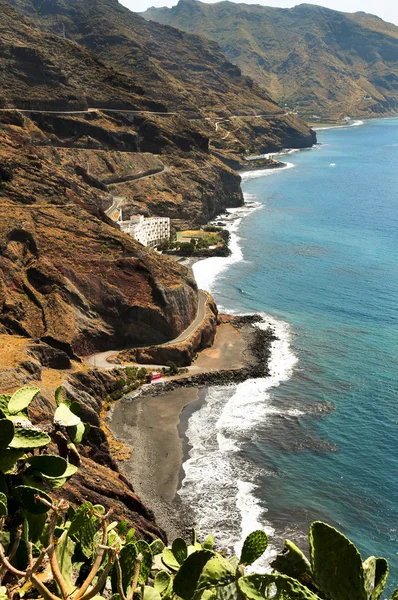 Пляж Гавиотас в Тенерифе, Канарские острова, Испания — стоковое фото
