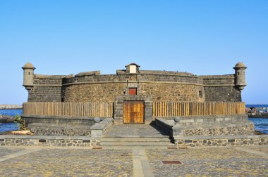 Castillo de San Juan Bautista in Santa Cruz de Tenerife, Canary clipart