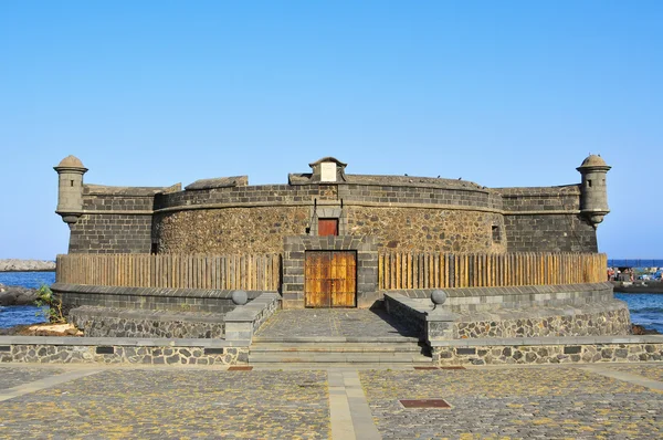 Castillo de San Juan Баутіста в Санта Крус де Тенеріфе, Канарські — стокове фото
