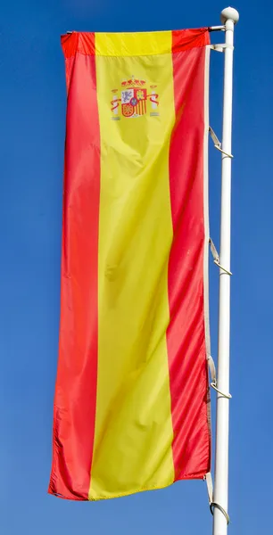 西班牙的旗子 — 图库照片