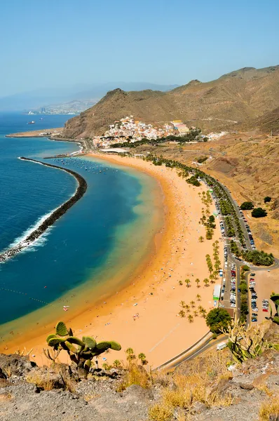 Strand van Teresitas in Tenerife, Canarische Eilanden, Spanje — Stockfoto