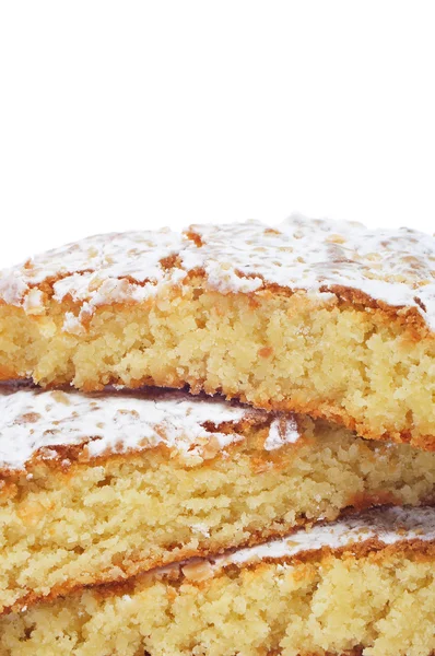 Tarta de Santiago, típico pastel de almendras de España —  Fotos de Stock